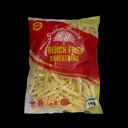 French Fries Shoestring - Golden Peacock